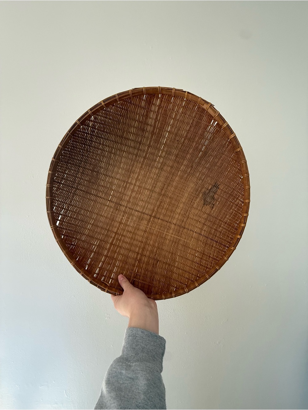 Handwoven Rattan Basket